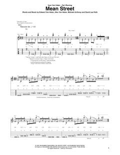 Mean Street von Van Halen (Download) 