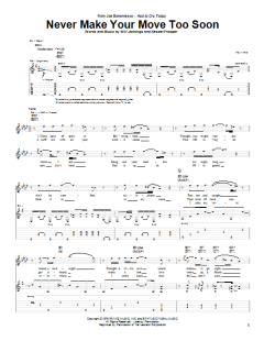 Never Make Your Move Too Soon von Bonnie Raitt (Download) 