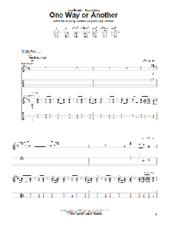 One Way Or Another von Blondie (Download) 