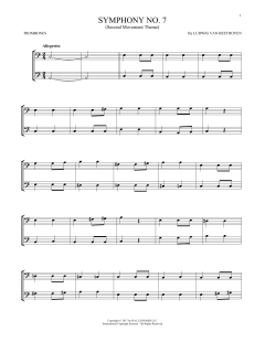 Symphony No. 7 In A Major, Second Movement (Download) 