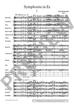 Symphonie in Es von Paul Hindemith 