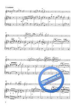 Echo-Sonate D-Dur von John Stanley 
