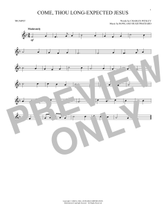 Come, Thou Long-Expected Jesus (Download) 