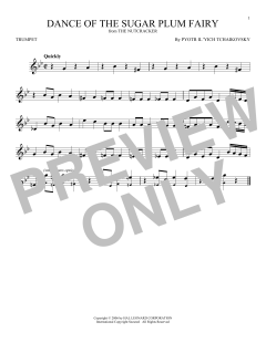 Dance Of The Sugar Plum Fairy, Op. 71a (Download) 
