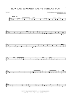 How Am I Supposed To Live Without You (Download) 