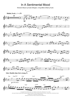 In A Sentimental Mood (Download) 