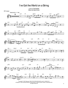 I've Got The World On A String (Download) 