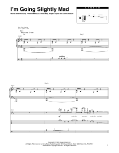 I'm Going Slightly Mad (Download) 