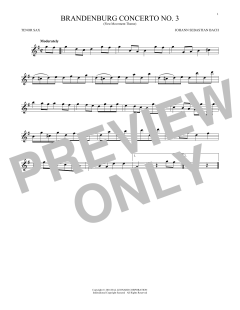 Brandenburg Concerto No. 3 (Download) 
