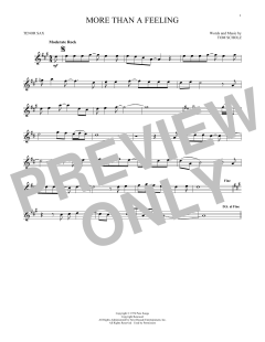 More Than A Feeling (Download) 
