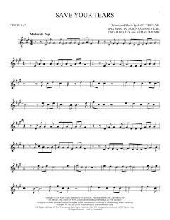 Save Your Tears (Download) 