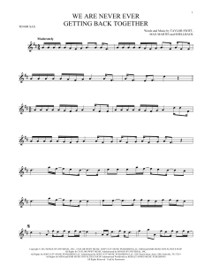 We Are Never Ever Getting Back Together (Download) 