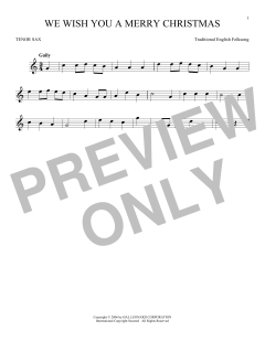 We Wish You A Merry Christmas (Download) 