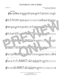 Yesterday Once More (Download) 