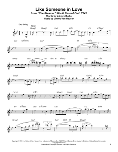 Like Someone In Love (Download) 
