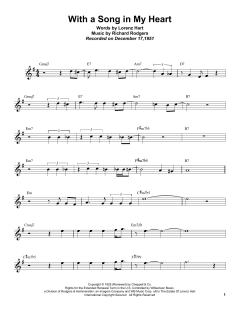 With A Song In My Heart (Download) 