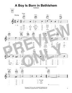 A Boy Is Born In Bethlehem (Download) 