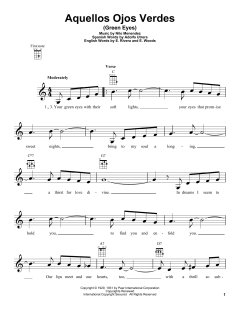 Aquellos Ojos Verdes von Jimmy Dorsey (Download) 