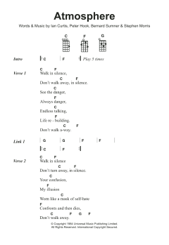 Atmosphere von Joy Division (Download) 