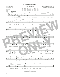 Bésame Mucho von Consuelo Velazquez (Download) 