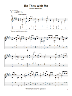 Be Thou With Me von Johann Sebastian Bach (Download) 