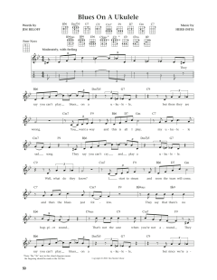 Blues On A Ukulele von Jim Beloff (Download) 
