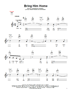Bring Him Home von Alain Boublil (Download) 