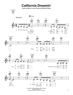 California Dreamin' von John Phillips (Download) 