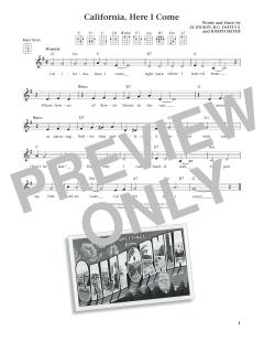 California, Here I Come von Al Jolson (Download) 