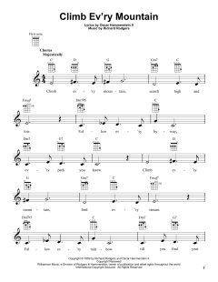 Climb Ev'ry Mountain von Tony Bennett (Download) 