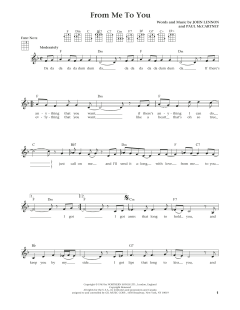 From Me To You von The Beatles (Download) 