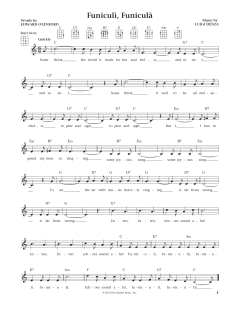 Funiculi, Funicula von Luigi Denza (Download) 