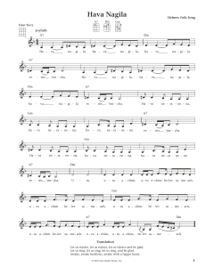 Hava Nagila von Moshe Nathanson (Download) 