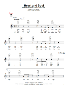 Heart And Soul von Frank Loesser (Download) 