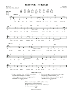 Home On The Range von Dan Kelly (Download) 