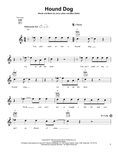 Hound Dog von Elvis Presley (Download) 