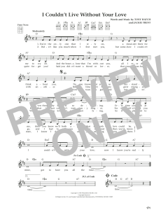 I Couldn't Live Without Your Love von Petula Clark (Download) 