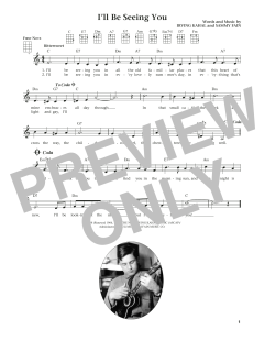 I'll Be Seeing You von Sammy Fain (Download) 