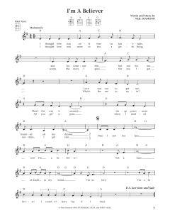 I'm A Believer von Smash Mouth (Download) 