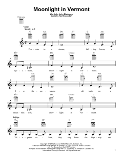 Moonlight In Vermont (Download) 