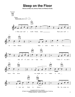 Sleep On The Floor (Download) 