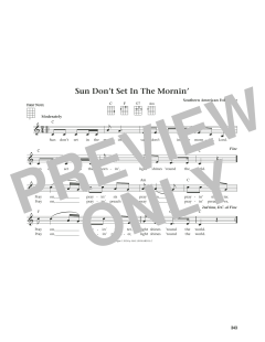Sun Don't Set In The Mornin' (Download) 