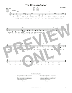 The Drunken Sailor (Download) 