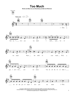 Too Much (Download) 