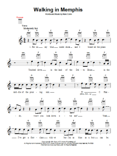 Walking In Memphis (Download) 