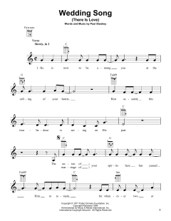 Wedding Song (Download) 