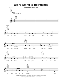 We're Going To Be Friends (Download) 