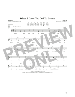 When I Grow Too Old To Dream (Download) 