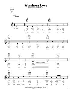 Wondrous Love (Download) 