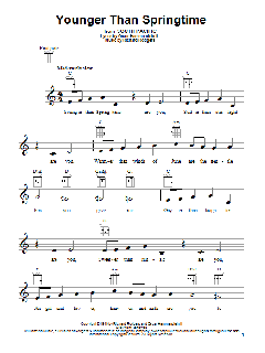 Younger Than Springtime (Download) 